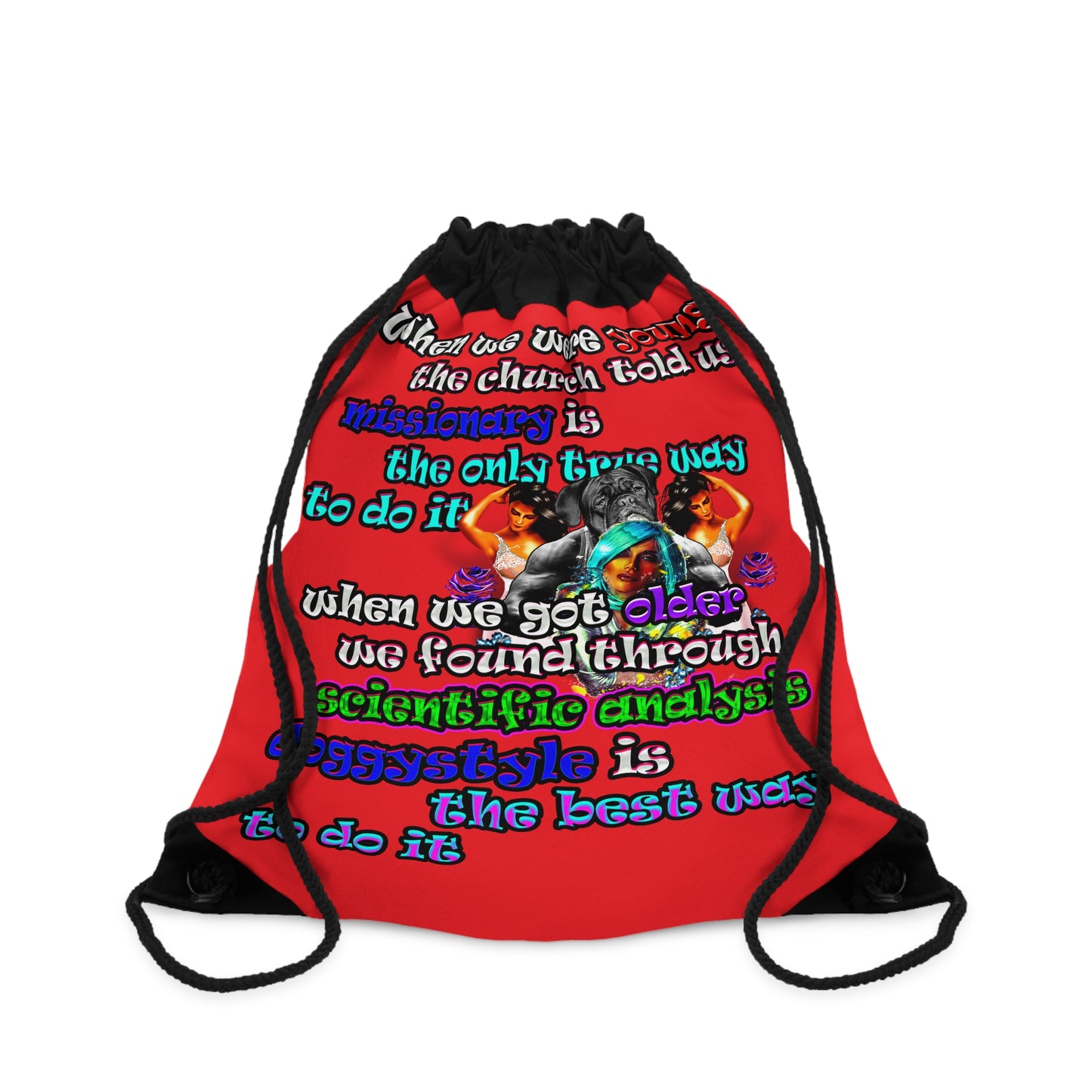 doggystyle - Drawstring Bag (red)