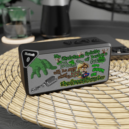 christmas spirits of boston - Jabba Bluetooth Speaker (light grey)