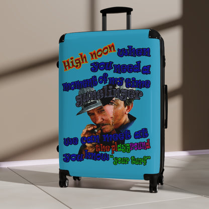 high noon - Suitcase (turquoise)