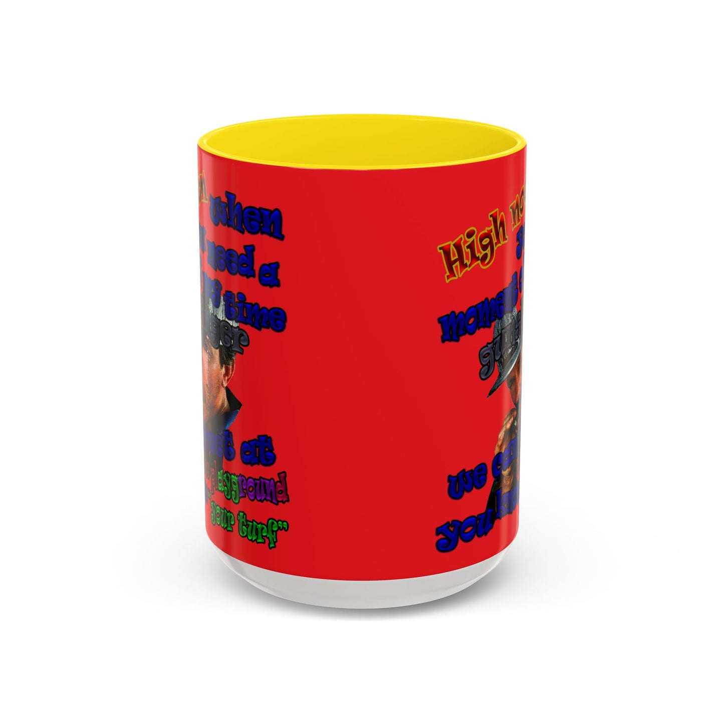 high noon - Accent Mug (red)