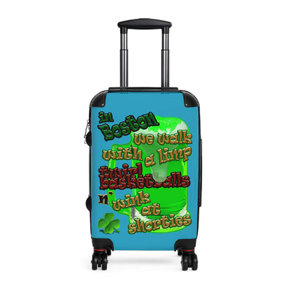 celtics logo - Suitcase (turquoise)