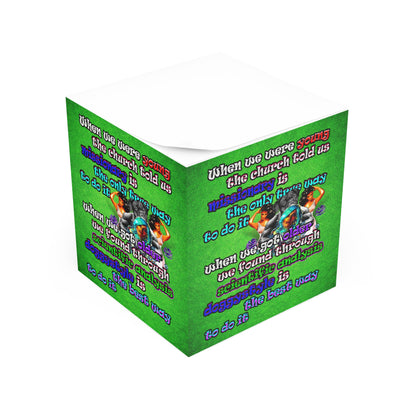 doggystyle - note cube (green turf)