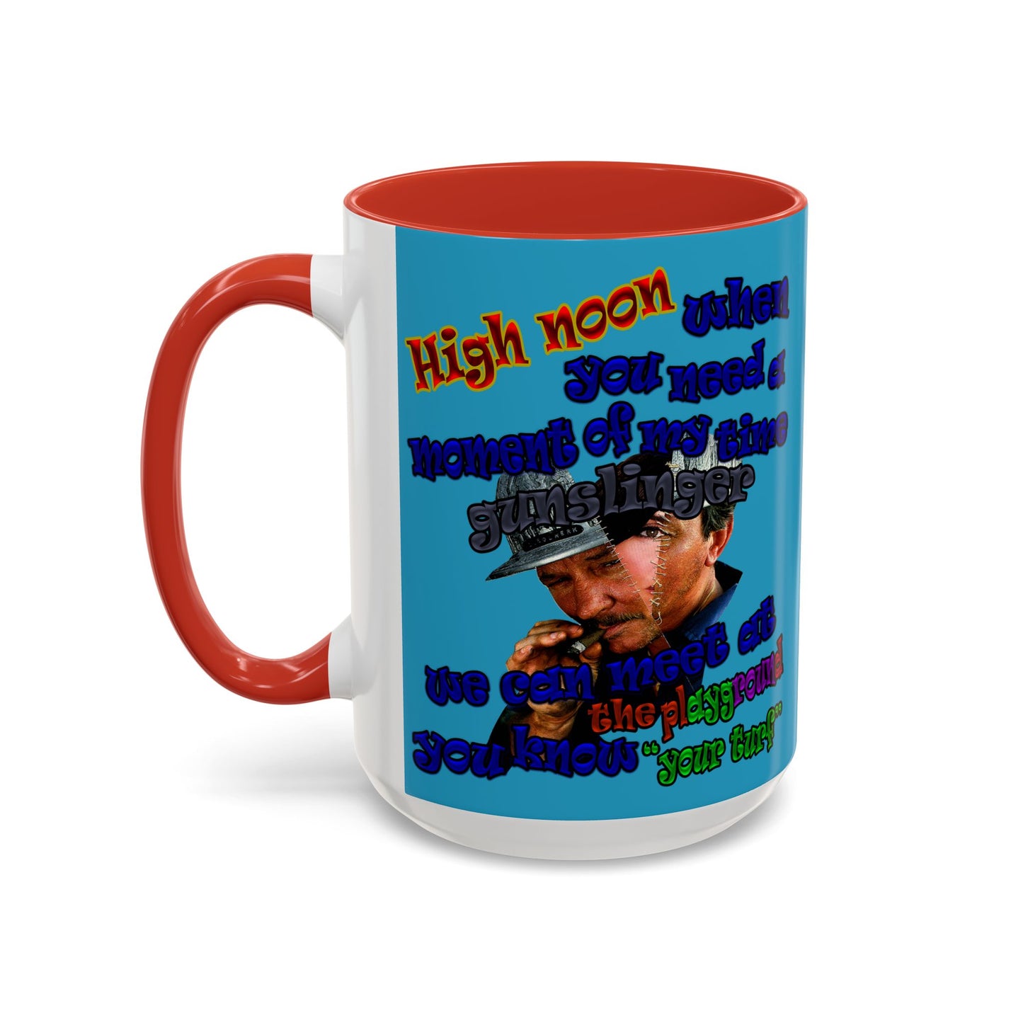high noon - Accent Mug (turquoise)