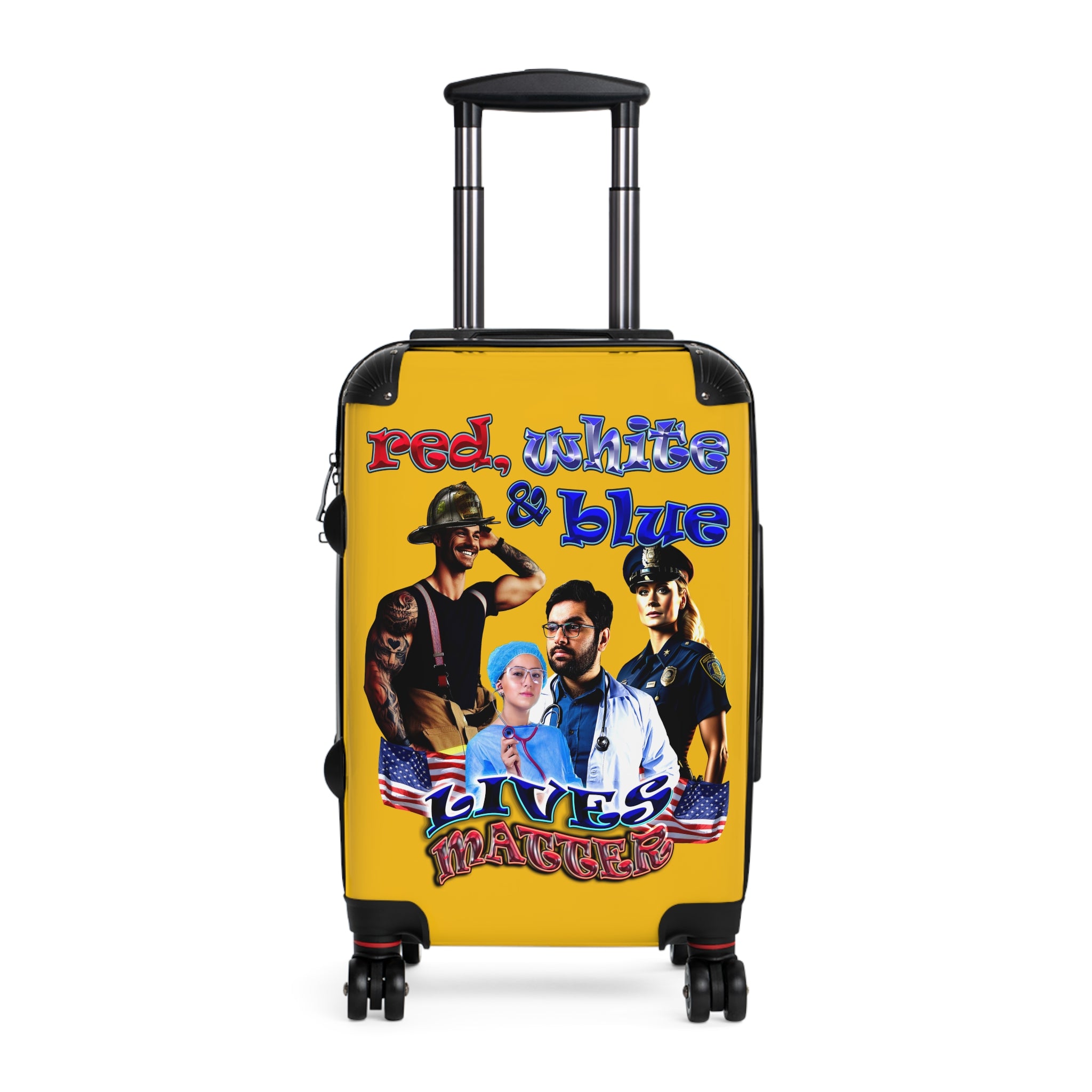 rw&b lives matter - Suitcase (yellow)