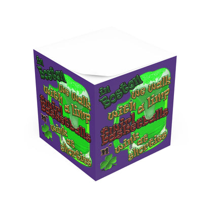 celtic's logo - note cube (purple)