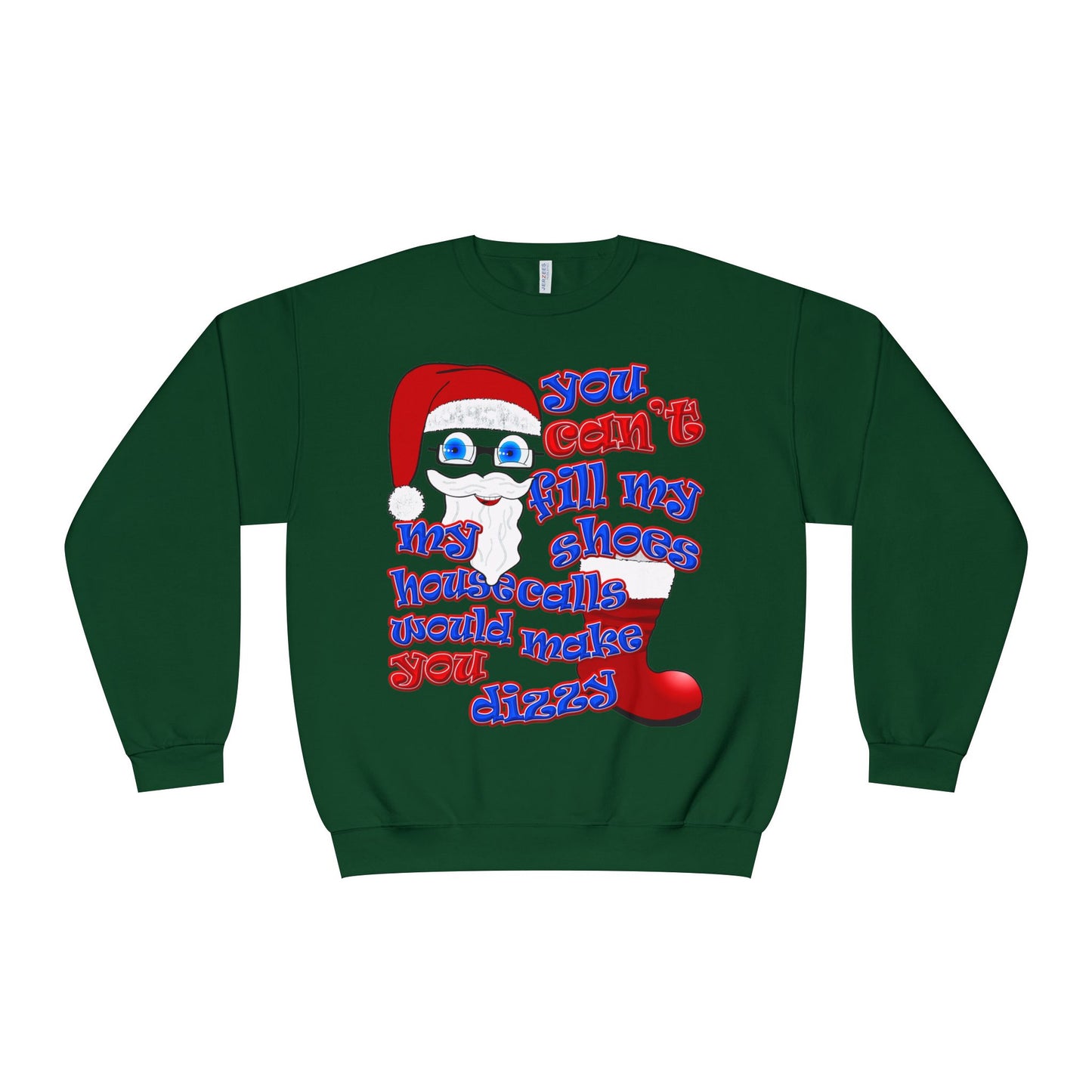 santa's shoes - Unisex NuBlend® Crewneck Sweatshirt