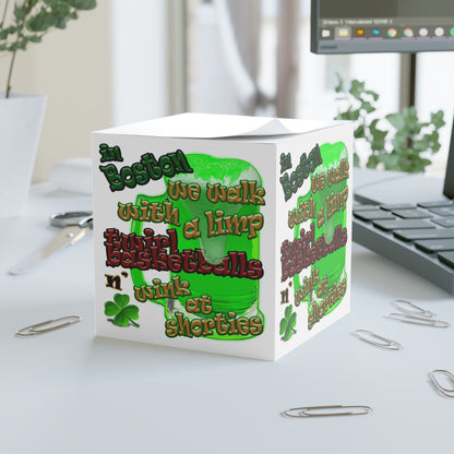 celtic's logo - note cube (white)