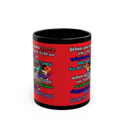 doggystyle - Black Mug (red)