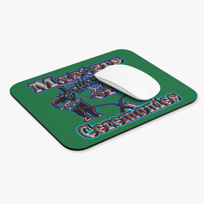 em cee squared - Mouse Pad (Rectangle) (dark green)