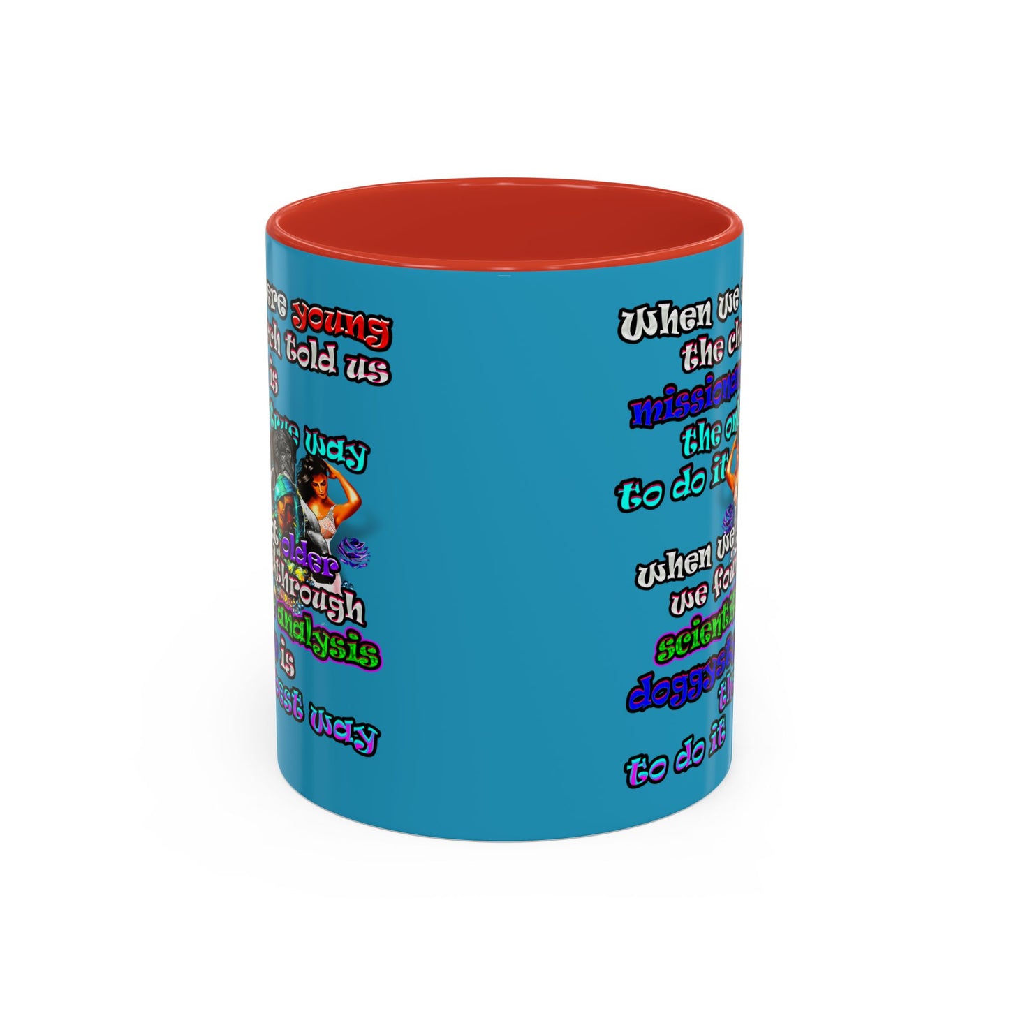 doggystyle - Accent Mug (turquoise)