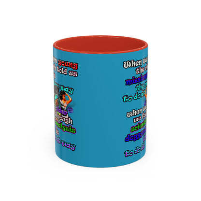 doggystyle - Accent Mug (turquoise)