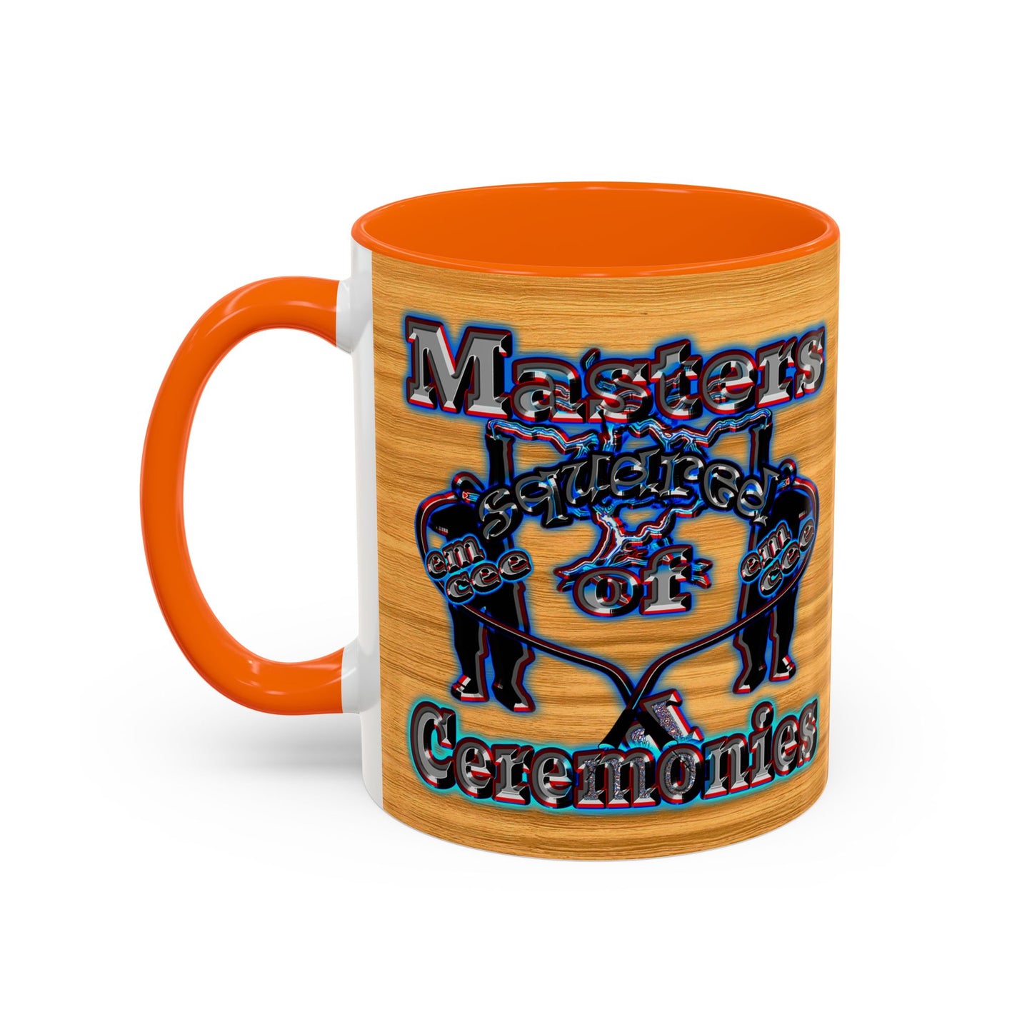 em cee squared - Accent Mug (butterscotch wood finish)