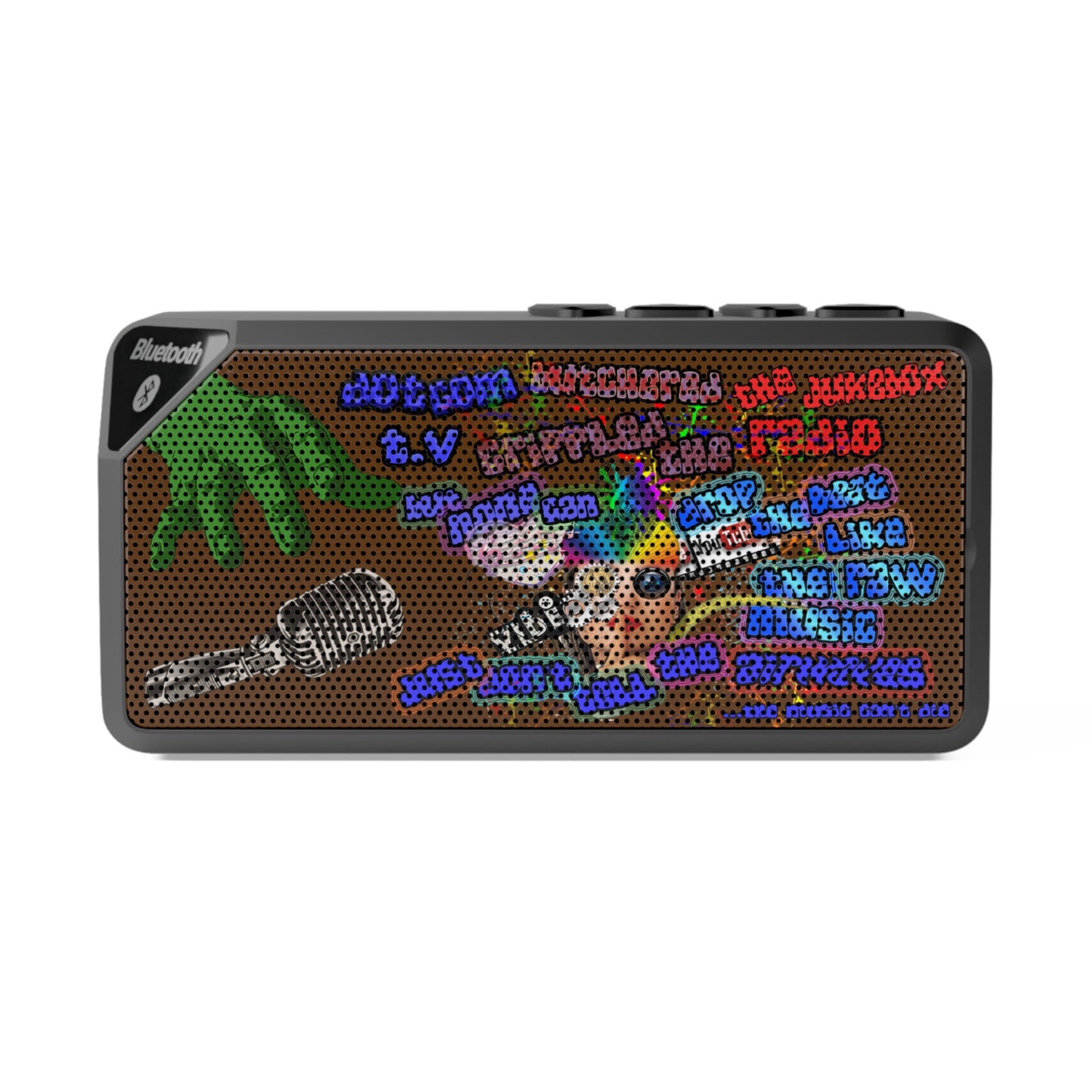 drop the beat - Jabba Bluetooth Speaker (brown)