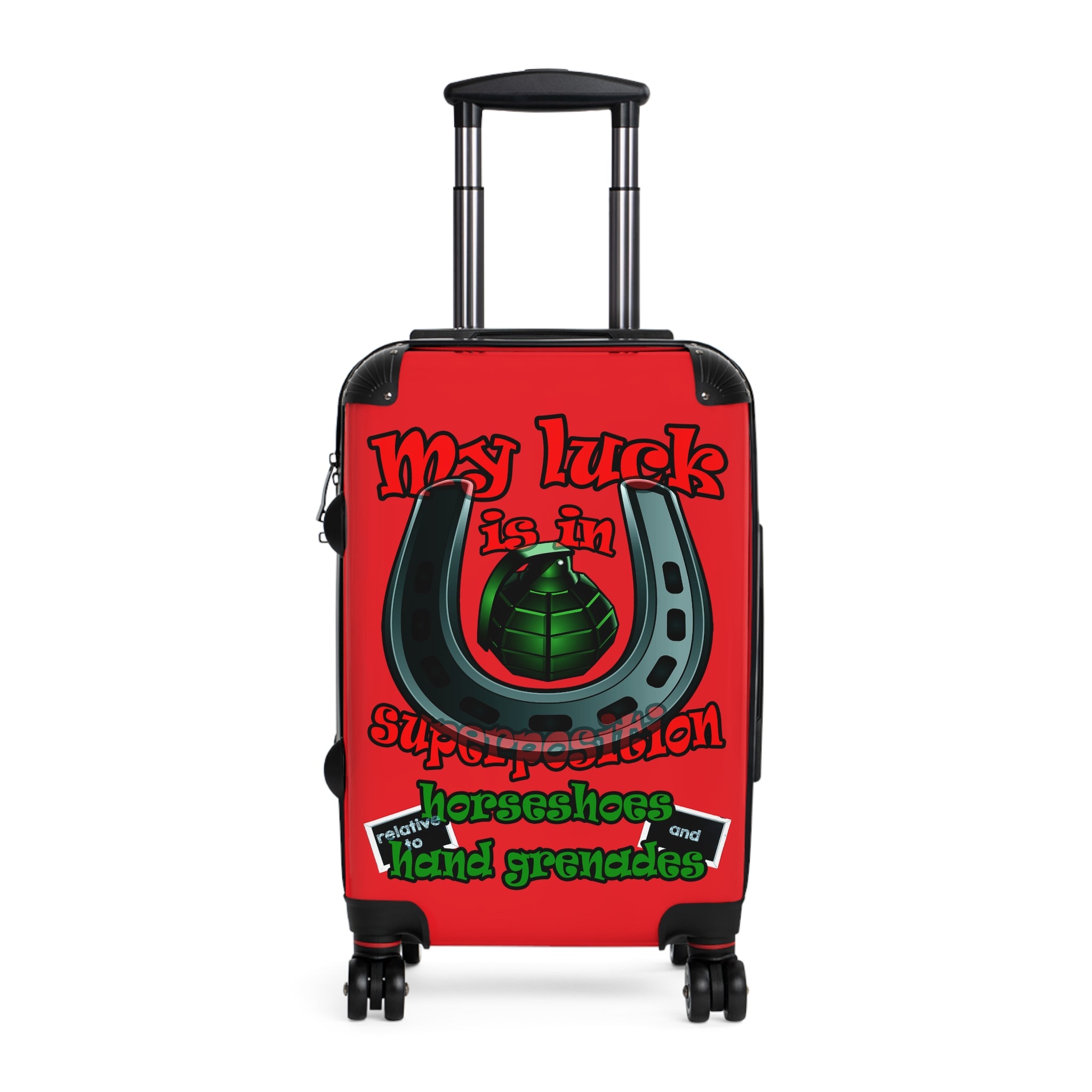 my luck - Suitcase (red)