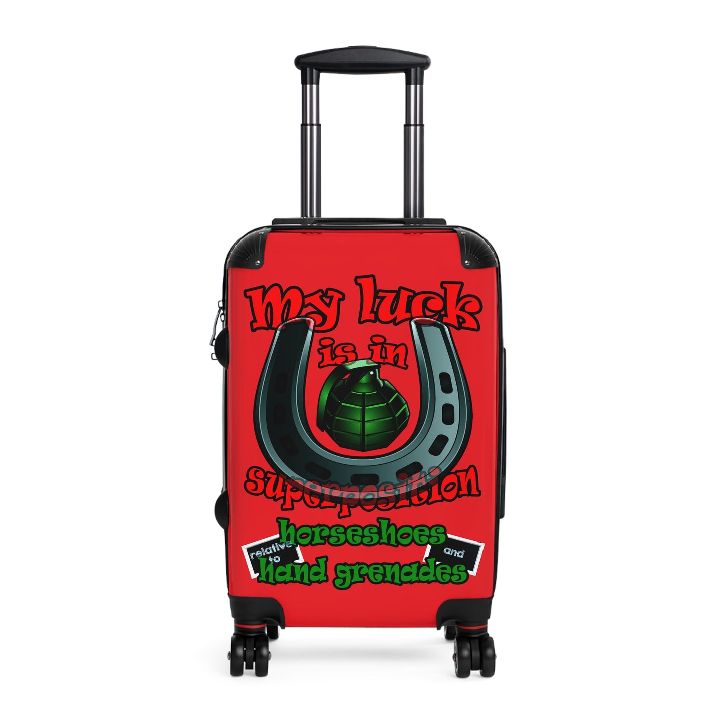 my luck - Suitcase (red)