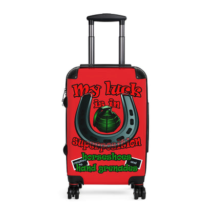 my luck - Suitcase (red)