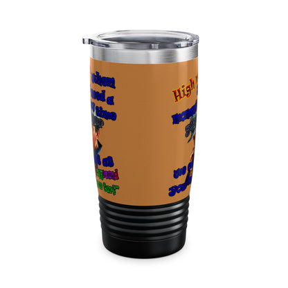 high noon - Ringneck Tumbler, 20oz (light brown)