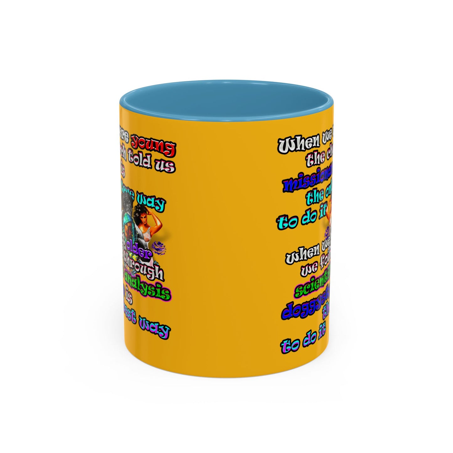 doggystyle - Accent Mug (yellow)
