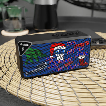 santa's shoes - Jabba Bluetooth Speaker (dark blue)