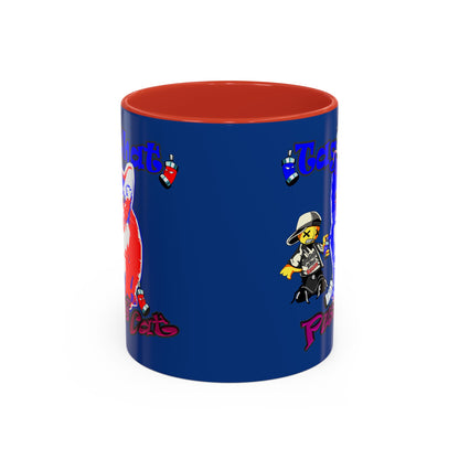 tag that - Accent Mug (dark blue)