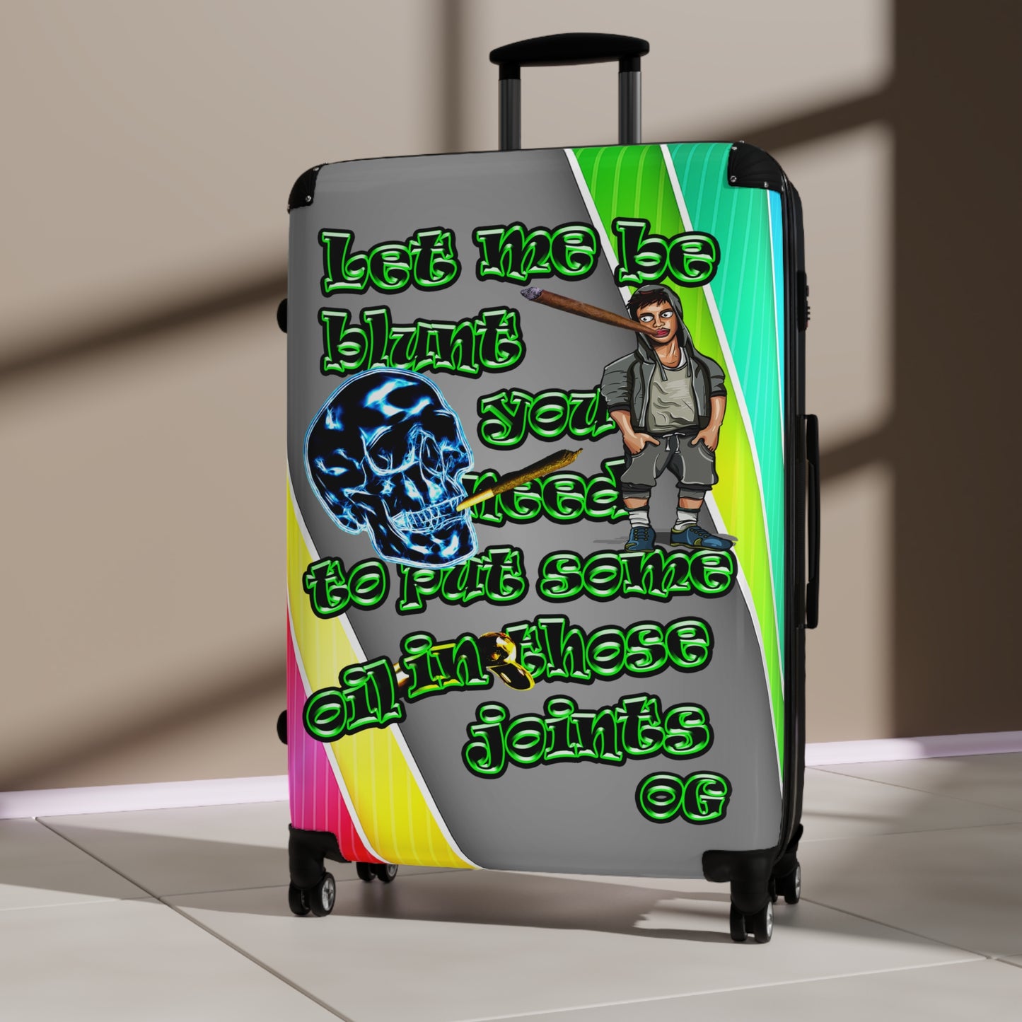 og - Suitcase (rainbow split)