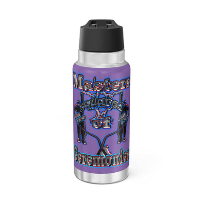 em cee squared - Gator Tumbler, 32oz (light purple)