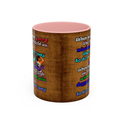 doggystyle - Accent Mug (brown papyrus)