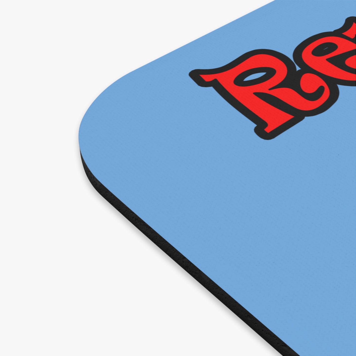 donkeys and elephants - Mouse Pad (Rectangle) (light blue)