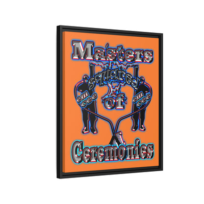 em cee squared - framed canvas art (crusta)