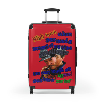 high noon - Suitcase (dark red)