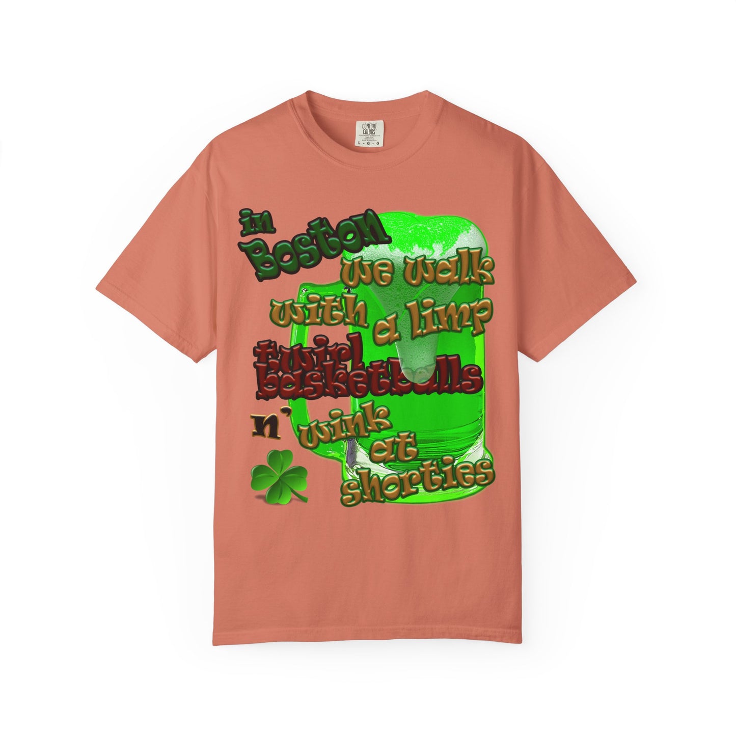 celtics logo - Unisex Garment-Dyed T-shirt