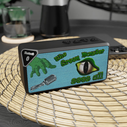 green monster - Jabba Bluetooth Speaker (faded blue)