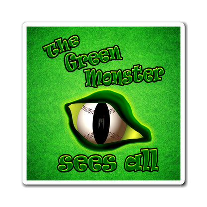 green monster - Magnets - (green turf)