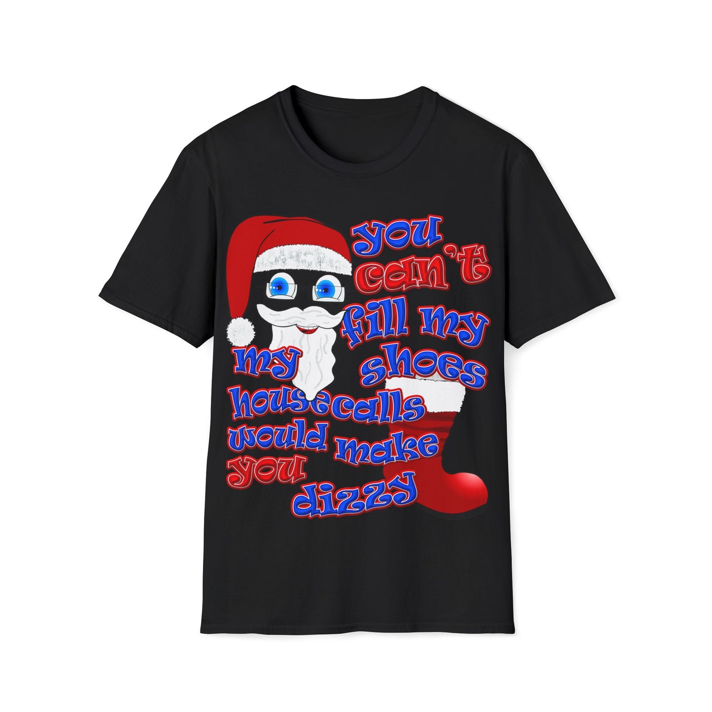 santa's shoes - Unisex Softstyle T-Shirt