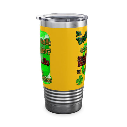 celtics logo - Ringneck Tumbler, 20oz (yellow)