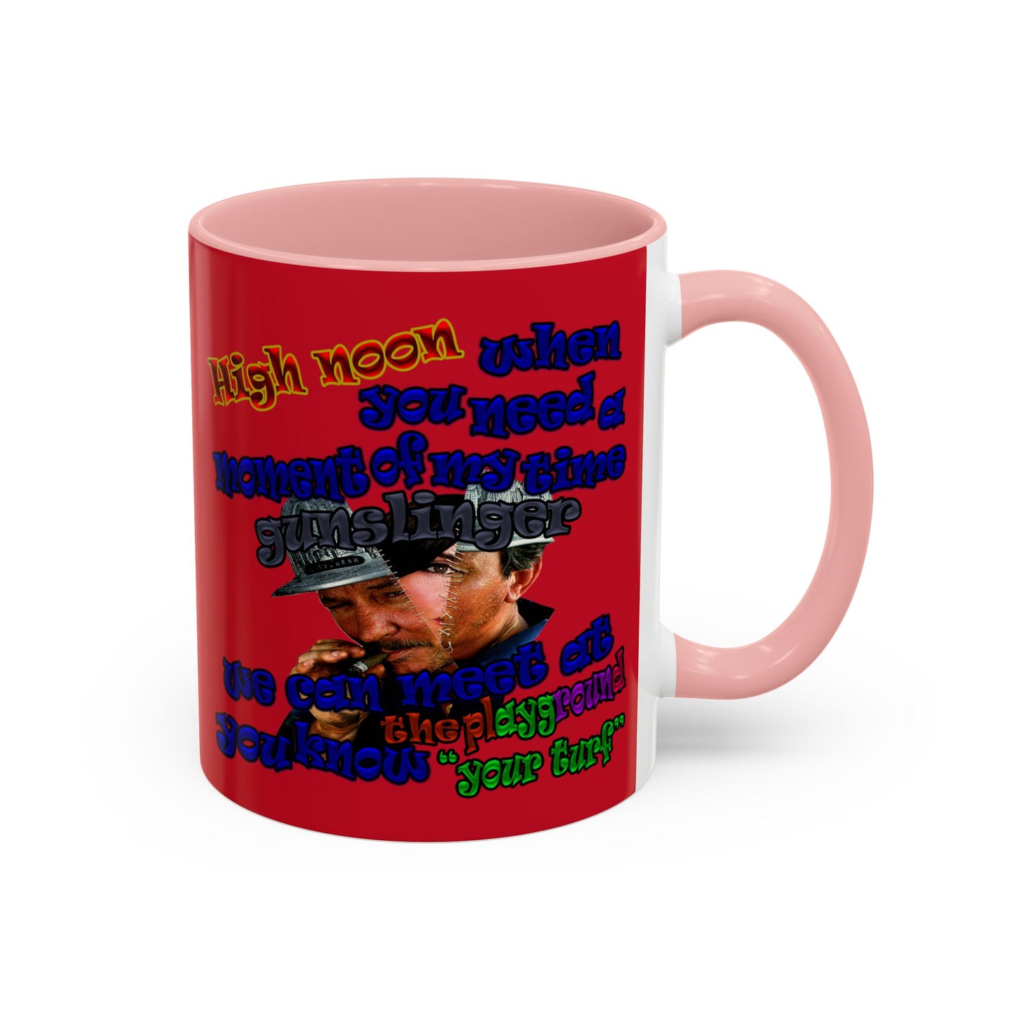 high noon - Accent Mug (dark red)