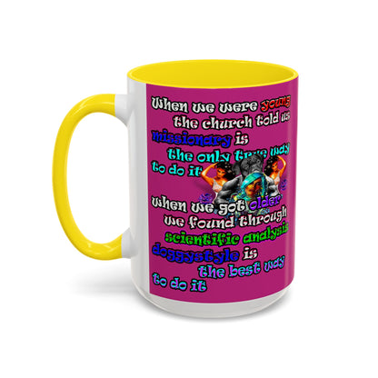 doggystyle - Accent Mug (pink)