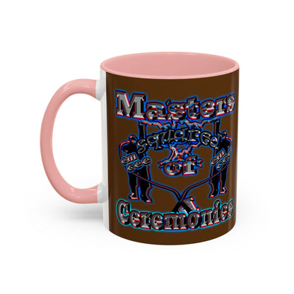 em cee squared - Accent Mug (brown)