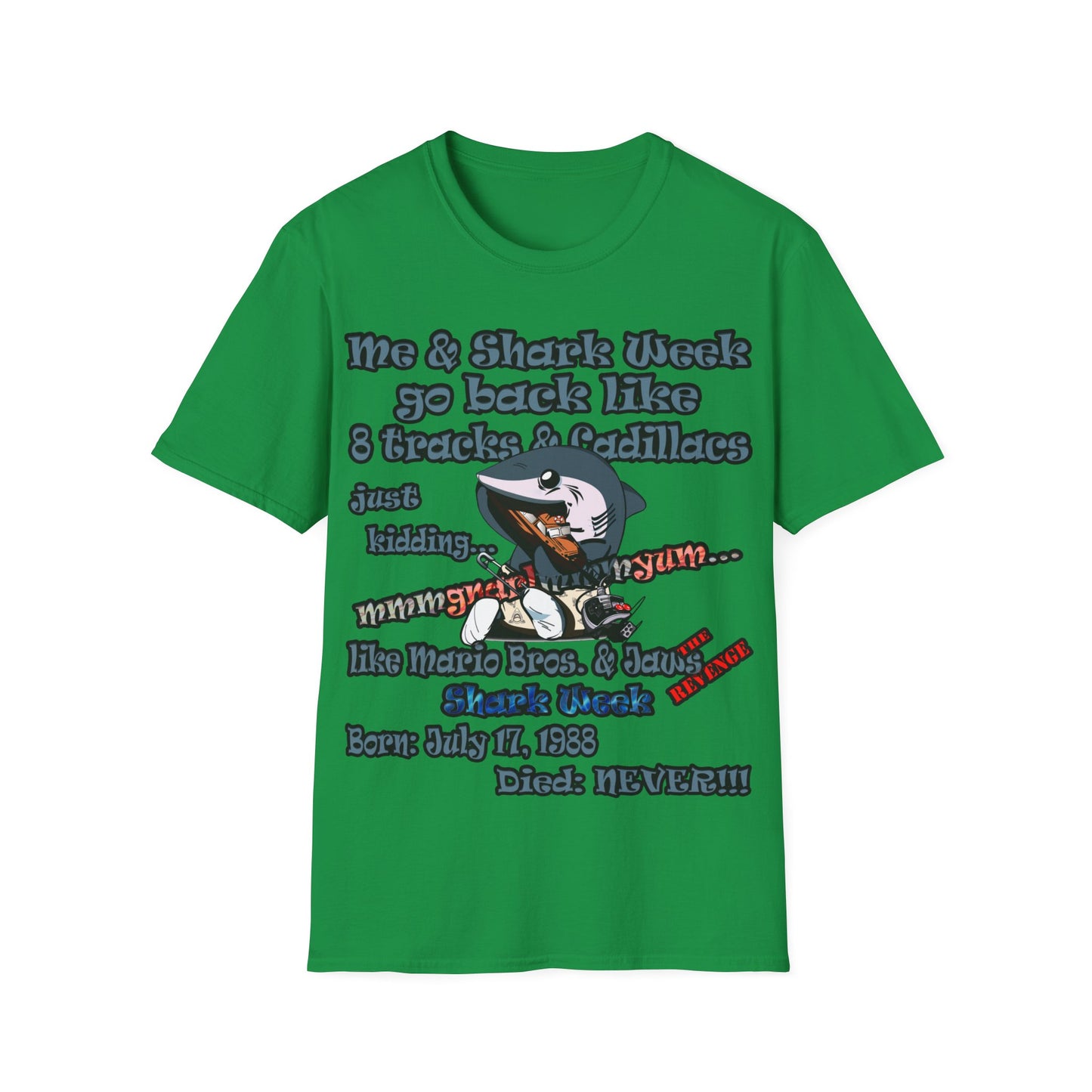 shark week - Unisex Softstyle T-Shirt