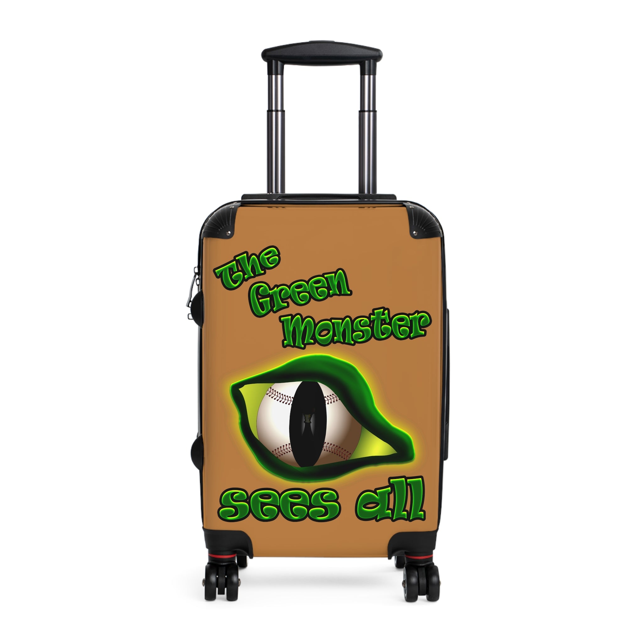 green monster - Suitcase (light brown)