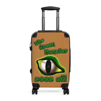green monster - Suitcase (light brown)