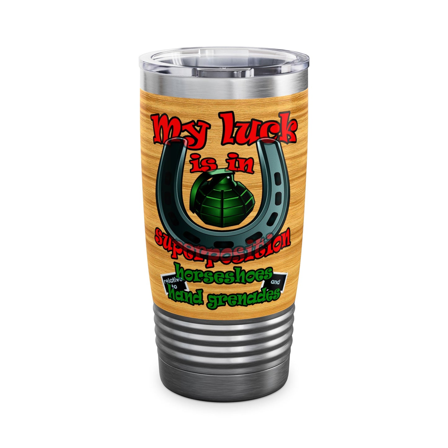 my luck - Ringneck Tumbler, 20oz (butterscotch wood finish)