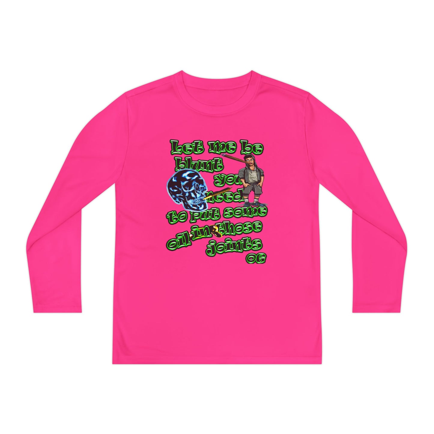 og - Youth Long Sleeve Competitor Tee