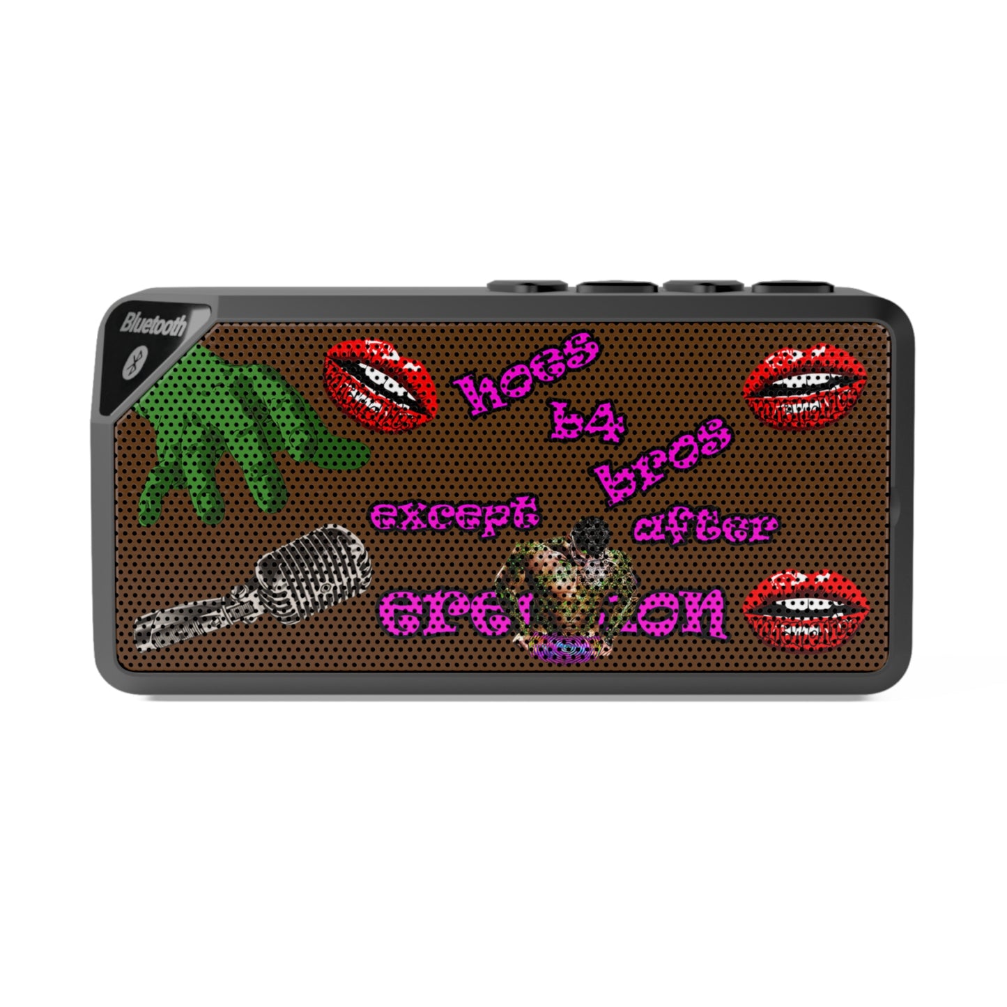 hoes b4 bros - Jabba Bluetooth Speaker (brown)