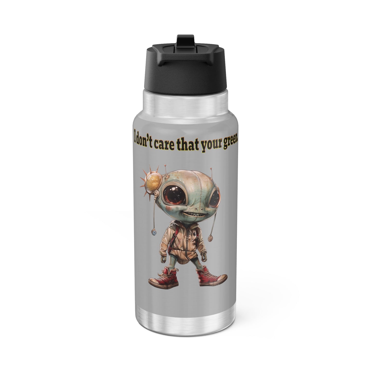 I don't care that your grey - Gator Tumbler, 32oz (light grey)