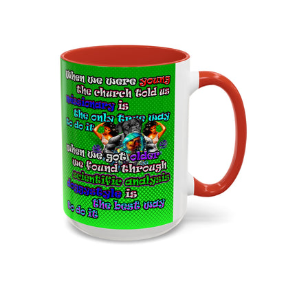 doggystyle - Accent Mug (logo green)