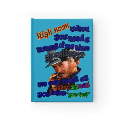 high noon - journal-blank (turquoise)
