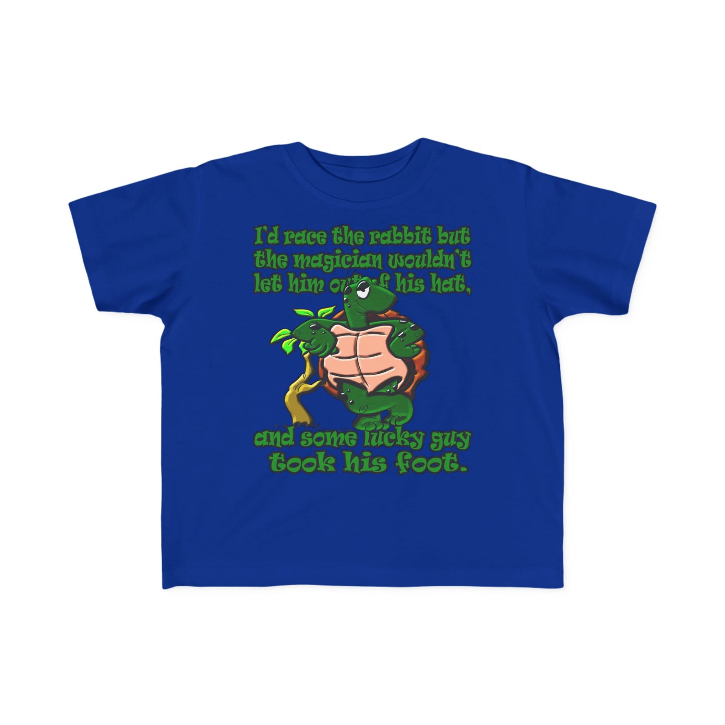 turtle race - Toddler's Fine Jersey Tee