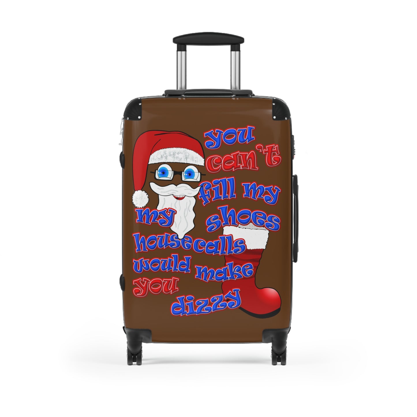 santa's shoes - Suitcase (brown)