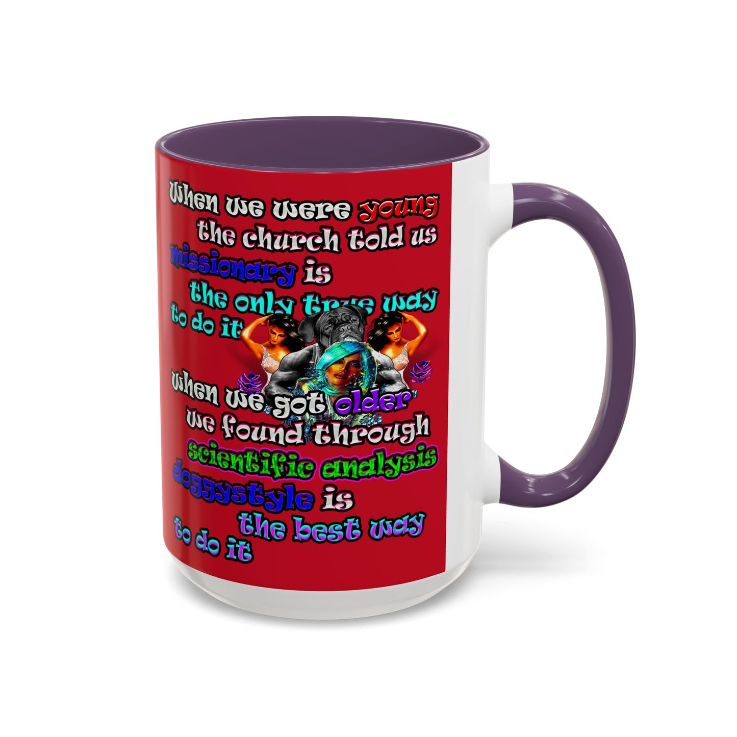 doggystyle - Accent Mug (dark red)